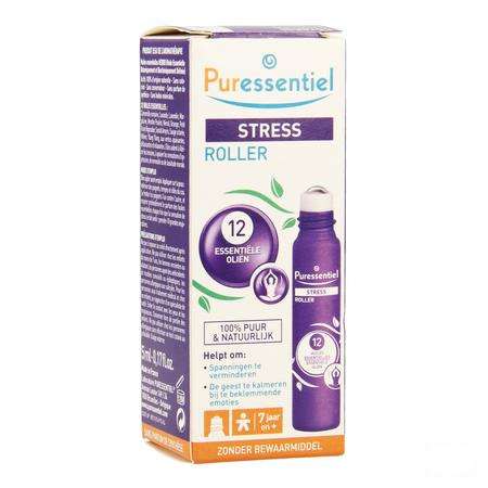 Puressentiel Roller Stress 12 Essentiele Olie 5 ml  -  Puressentiel