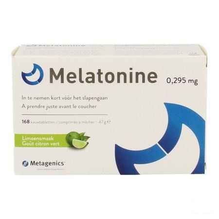Melatonine 0,295 mg Kauwtabletten 168  -  Metagenics