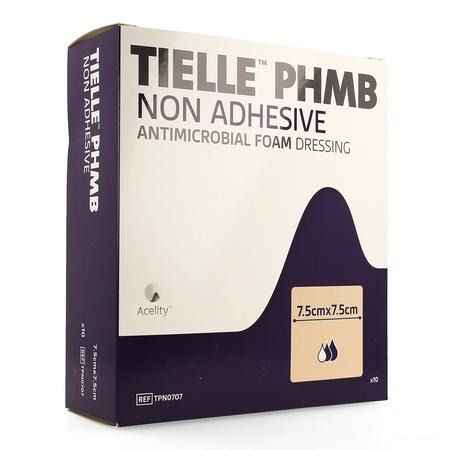 Tielle Phmb Hydropolymeer Verband 7,5X 7,5Cm 10  -  Hospithera