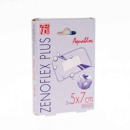 Zenoflex Plus 5x 7cm 5 Pansement Steril Wtp  -  Zeno Phar
