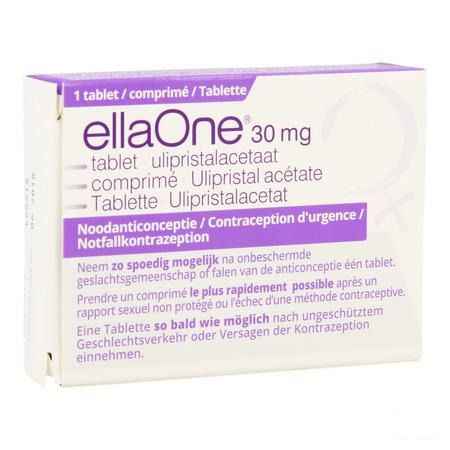 Ellaone 30 mg Tabletten 1 X 30 mg  -  Hra Pharma