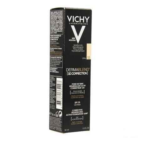 Vichy Fdt Dermablend Correction 3d 15 30 ml  -  Vichy