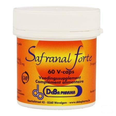 Safranal Forte V-Capsule 60  -  Deba Pharma