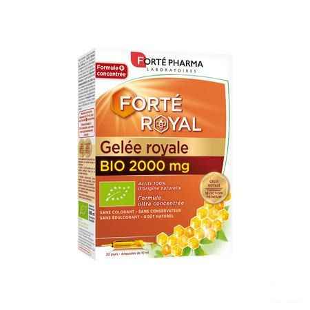 Gelee Royale Bio 2000Mg Amp 20X10ml  -  Forte Pharma
