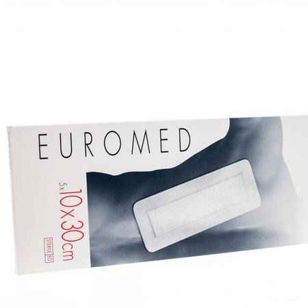 Euromed 10x30cm 5 Eilandpleister Adhesive Steriel  -  I.D. Phar