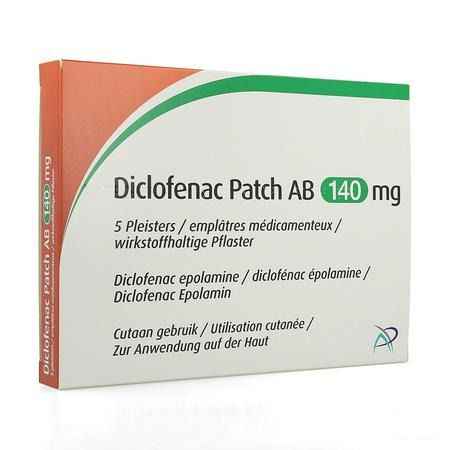 Diclofenac Patch Ab 140Mg Pleister 5  -  Aurobindo