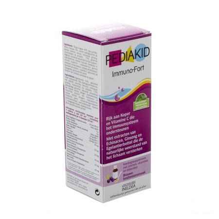 Pediakid Immuno Fortifiant Solution Buvable Flacon 125 ml