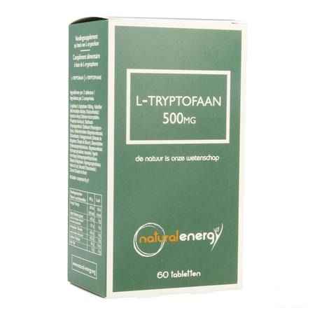 L-tryptofaan Natural Energy 500 mg Capsule 60