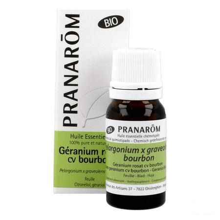 Geranium Bourbon Bio Essentiele Olie 10 ml  -  Pranarom