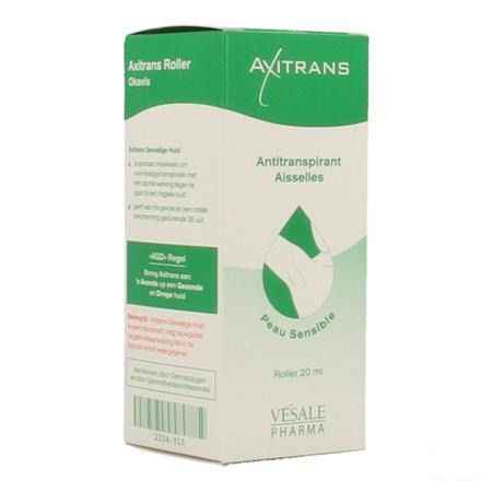 Axitrans Roller Peau Sensible Anti transpirant 20 ml