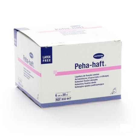 Peha-haft Latexfree 6cmx20m 1 P/s  -  Hartmann