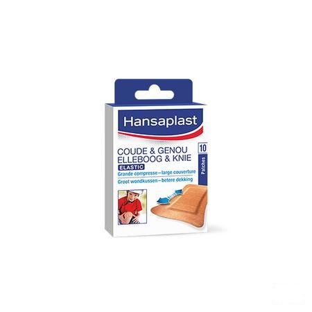 Hansaplast Elastic Elleboog & knie Patch 10  -  Beiersdorf