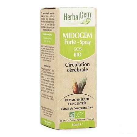 Herbalgem Midogem Forte Cerebr.circul.cplx Spr10 ml  -  Herbalgem