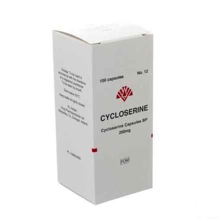 Cycloserine 100 Capsule 250 mg