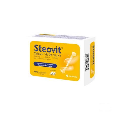 Steovit Calcium/Vitd3/Vit K2 1000Mg/880Iu Comp2X28  -  Orifarm Healthcare