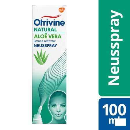 Otrivine Natural Aloe Vera Spray 100 ml