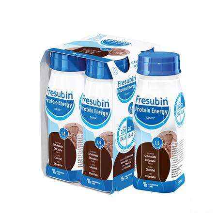 Fresubin Protein Energy Drink 200 ml Chocolat/chocolade  -  Fresenius