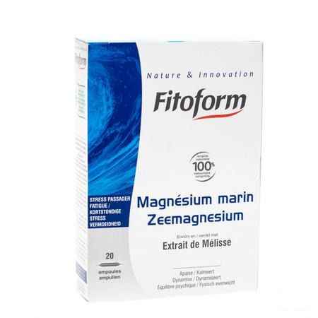 Magnesium Marin Ampoule 20x10 ml Fitoform  -  Bioholistic Diffusion