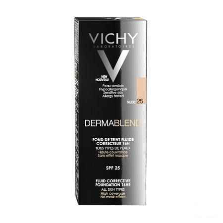 Vichy Fdt Dermablend Fluide 25 Nude 30 ml