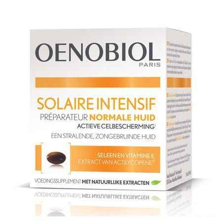 Oenobiol Solaire Intensif Normale Huid 30 Capsule