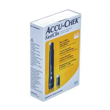 Accu Chek Fastclix (prikker + lancet 1x6)05864666171  -  Roche Diagnostics