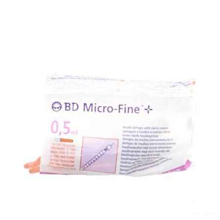Bd Microfine+ Ser.Ins. 0,5  ml 30G 8,0Mm 10 324825