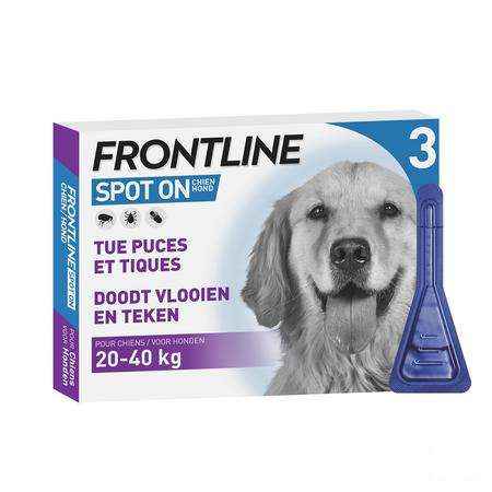 Frontline Spot On Hond 20-40kg et 3x2,68ml