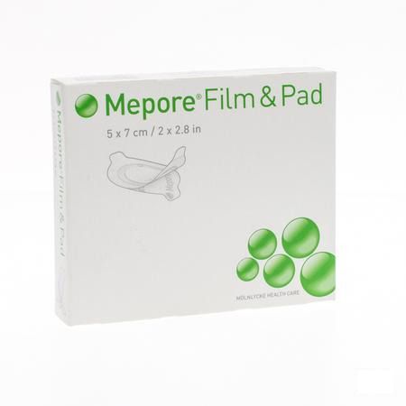 Mepore Film + Pad Oval 5x 7cm 5 275310  -  Molnlycke Healthcare