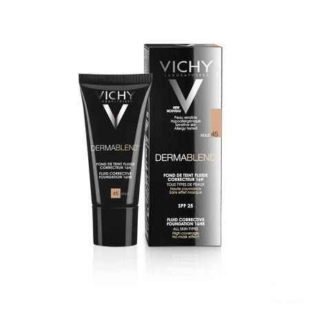 Vichy Fdt Dermablend Fluide 45 gold 30 ml