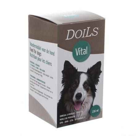 Doils Vital Hond Kat Olie 236 ml  -  Nutriceuticoils