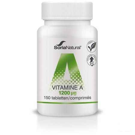 Soria Vitamine A 1,2 mg Tabl 150