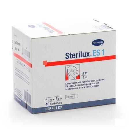 Sterilux Es1 Compresse Sterile 8Pl 5,0X 5,0Cm 40 4011219  -  Hartmann