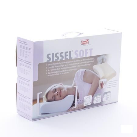 Sissel Soft Oreiller Visco-elastique + taie Velours  -  Sissel