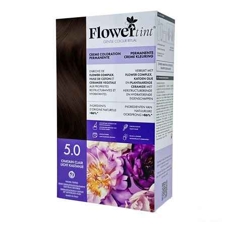 Flowertint Licht Kastanje 5.0 140 ml