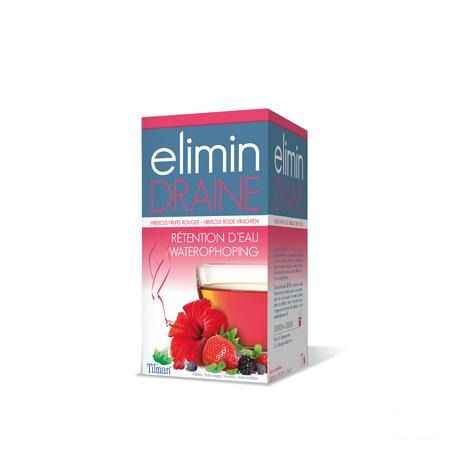 Elimin Draine Fruits Rouges Tea-bags 20  -  Tilman