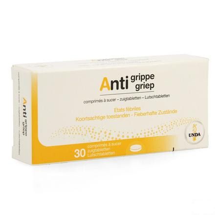 Anti Grippe Tabletten 30  -  Unda - Boiron