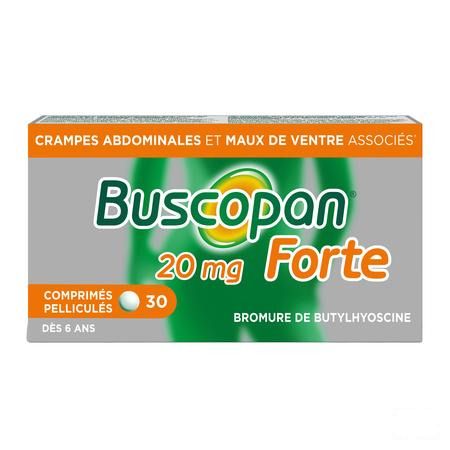 Buscopan Forte 20 mg Filmomhulde Tabletten 30
