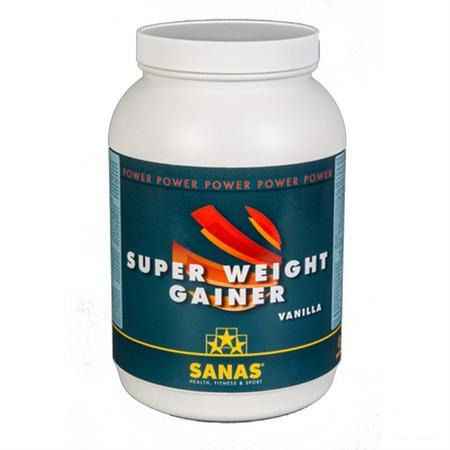 Sanas Super Weight Gainer Pot 1,5kg Vanille 