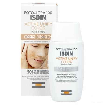 Isdin Fotoultra Active Unify Color Ip50 + 50 ml  -  Isdin