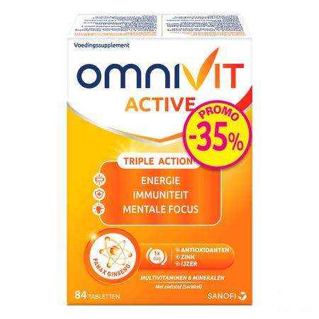 Omnivit Active Comprimes 84