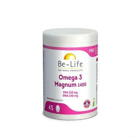 Omega 3 Magnum 1400 Be Life Capsule 45 Pf01210  -  Bio Life