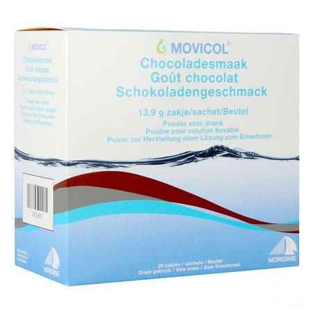 Movicol Chocolat Poudre Sachets 20x13,9g