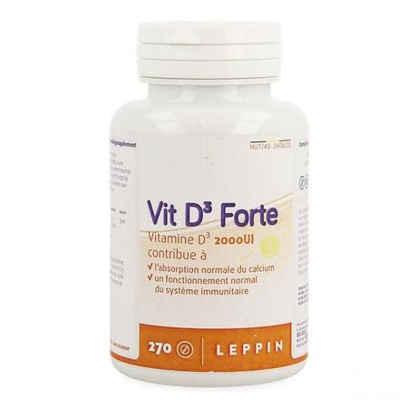 Leppin Vit D3 Forte Tabletten 270  -  Lepivits