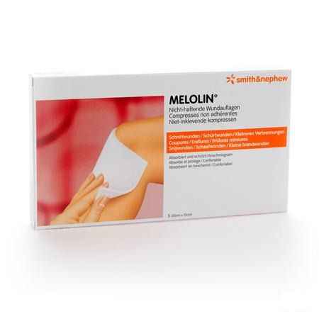 Melolin Compresse Sterile 10x20cm 5 66800707  -  Smith Nephew
