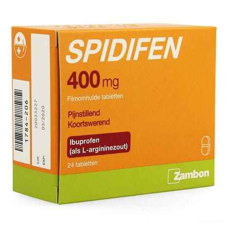 Spidifen 400 Comprimes Enrob 24 X 400 mg