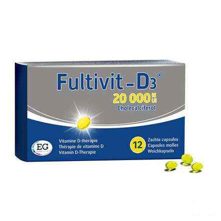 Fultivit-d3 20000IECapsule Zacht 12  -  EG