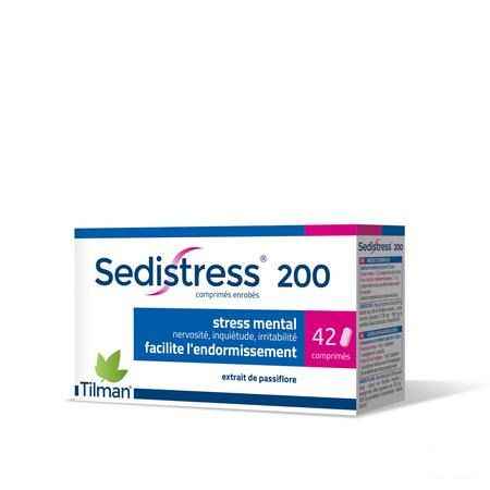 Sedistress 200 Omhulde Tabletten 42  -  Tilman