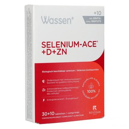 Selenium-Ace+D+Zn Comp 30 + Comp 10 Revogan