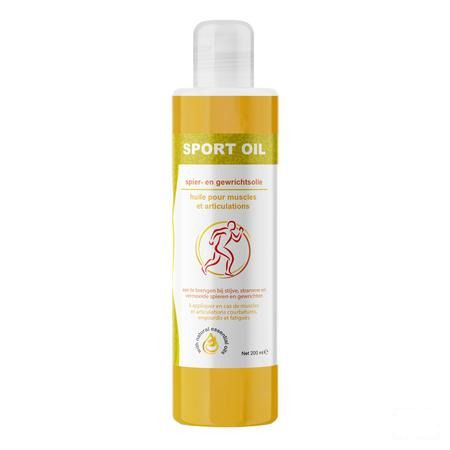 Soria Sport Oil (huile Pour Massage) 200 ml  -  Soria Bel