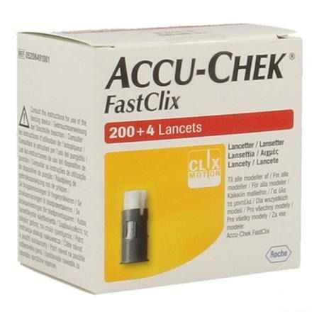 Accu Chek Mobile Fastclix Lancet 34x6 5208491001  -  Roche Diagnostics